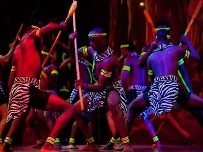 Африканское шоу Safari Cats с ужином-барбекю